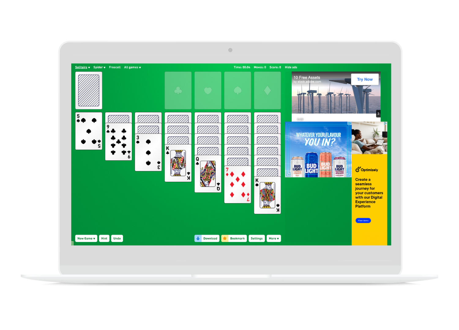 Freestar Increased Ad Revenue for Online Solitaire by 2000% - Freestar